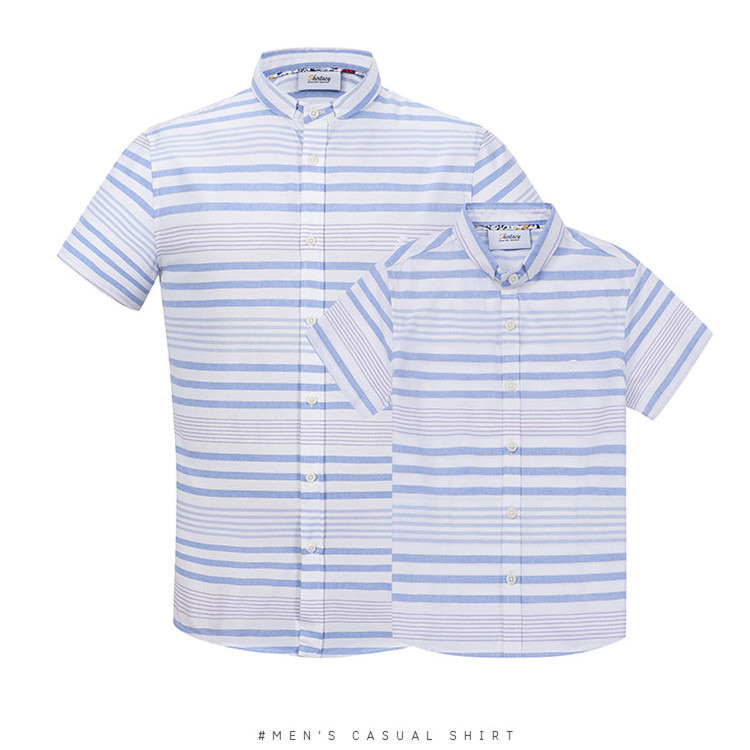 Αντιεπιληπτικό Custom Logo Button Up Short Sleeve 100% βαμβάκι Παιδικά πουκάμισο Παιδιά πουκάμισο