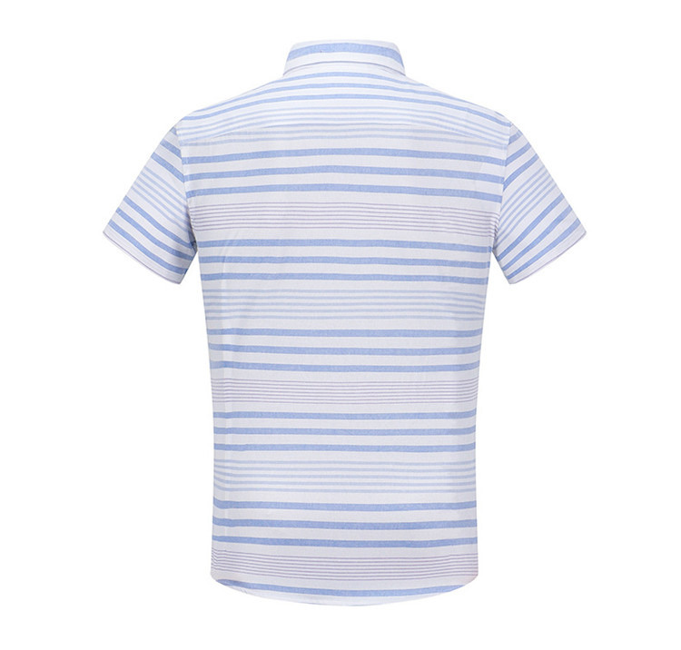 Αντιεπιληπτικό Custom Logo Button Up Short Sleeve 100% βαμβάκι Παιδικά πουκάμισο Παιδιά πουκάμισο